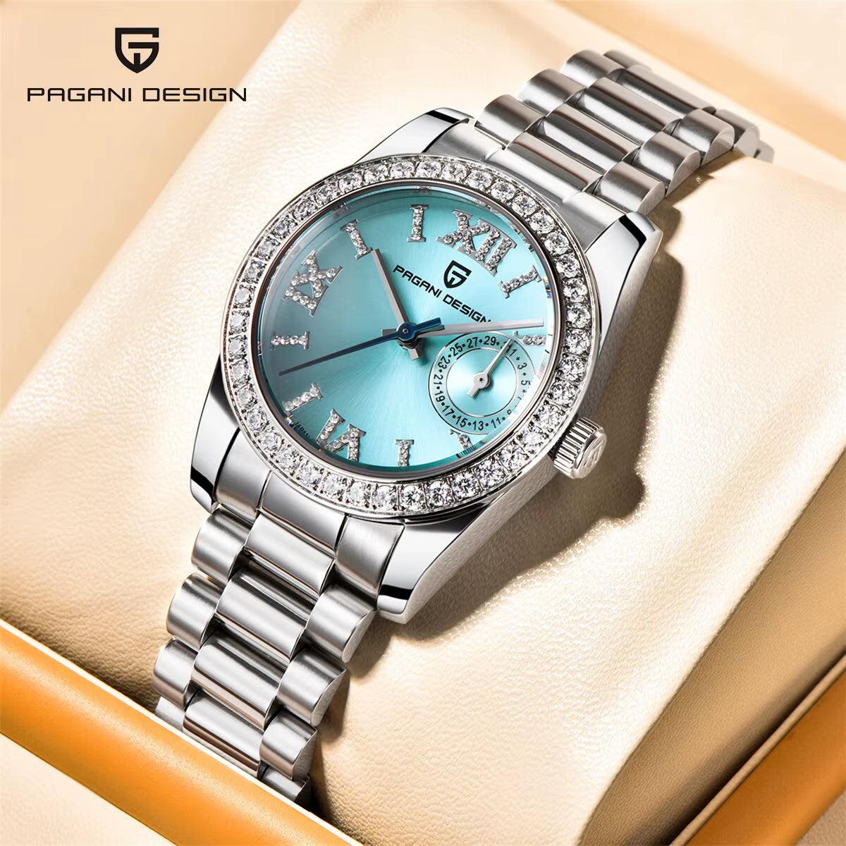 Pagani Design 2024 : New 32mm Women's Quartz Wristwatch - Elegant Luxury