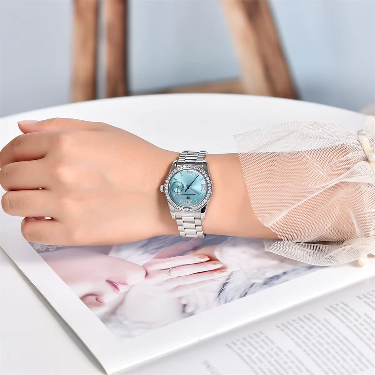 Pagani Design 2024 : New 32mm Women's Quartz Wristwatch - Elegant Luxury