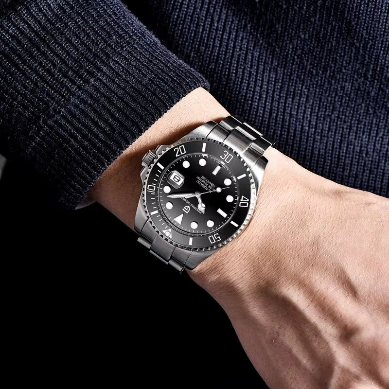2025 New Men'S Watches Top Brand Luxury Business Wristwatch Men Mechanical Automatic Watch for Men Diver PD1639