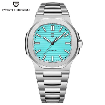 New! Men's Stylish Watch With Automatic Movement And Sapphire Glass