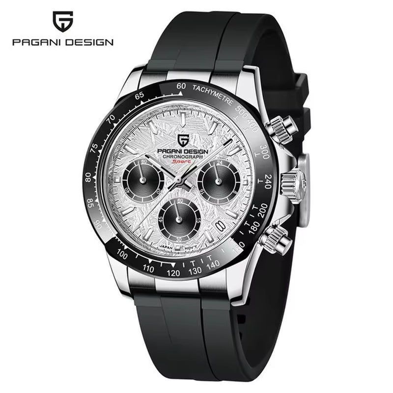 Men's Quartz Chronograph Stainless Steel Watch