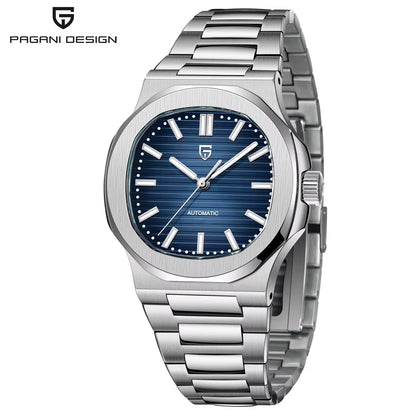 New! Men's Stylish Watch With Automatic Movement And Sapphire Glass