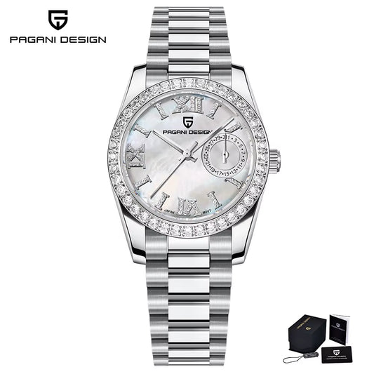 Pagani Design 2024 : New 32mm Women's Quartz Wristwatch - Elegant Luxury 